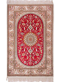 Chinese Silk Rug 120x78cm - Oriental Rug – product image