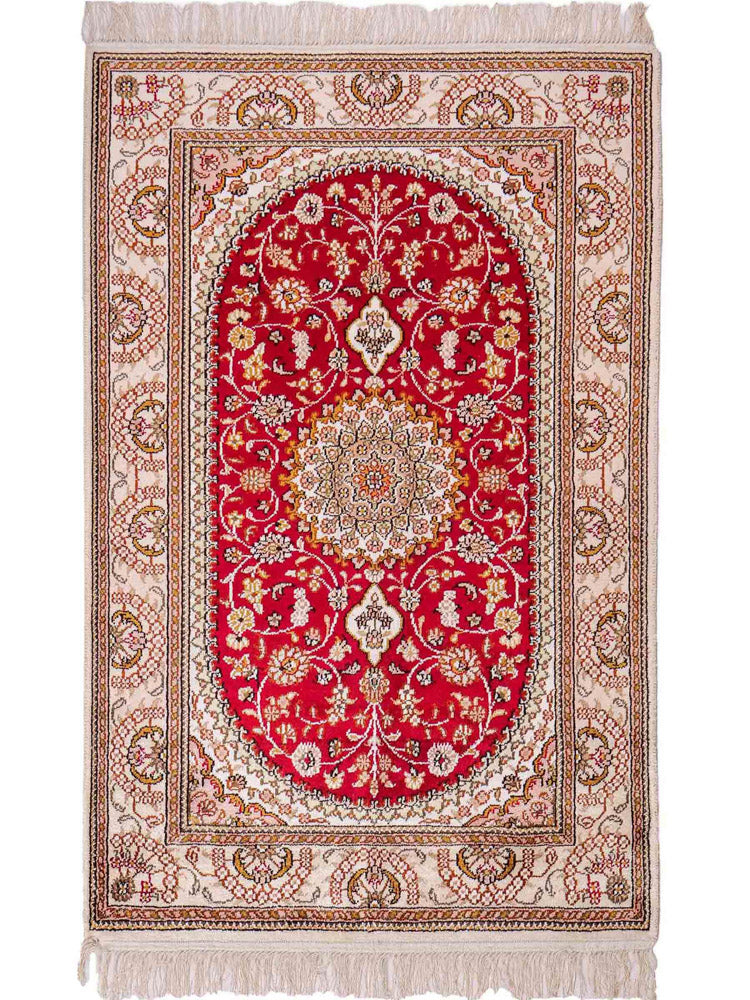 Chinese Silk Rug 120x78cm - Oriental Rug