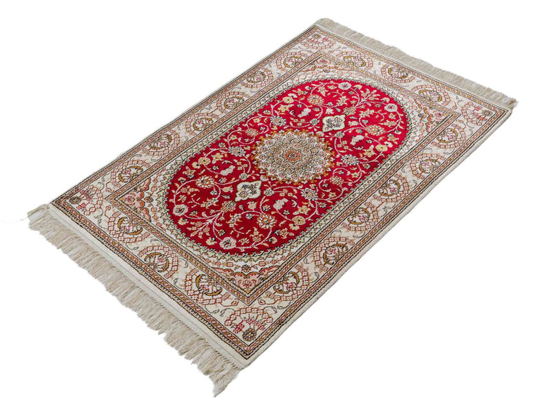 Chinese Silk Rug 120x78cm - Oriental Rug
