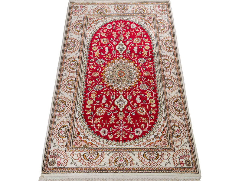 Chinese Silk Rug 120x78cm - Oriental Rug