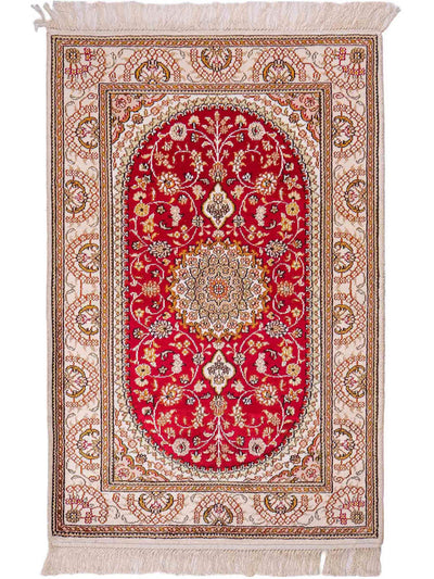 Chinese Silk Rug 81x122cm - Oriental Rug