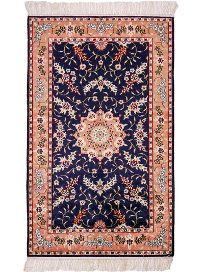 Chinese Silk Rug 77x123cm - Oriental Rug