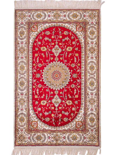 Chinese Silk Rug 77x120cm - Oriental Rug