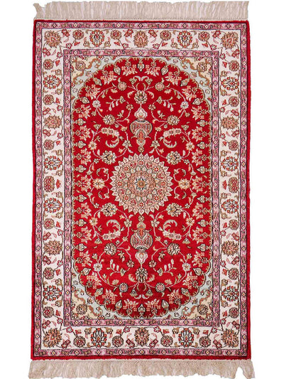 Chinese Silk Rug 76x119cm - Oriental Rug