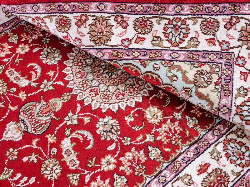 Chinese Silk Rug 119x76cm - Oriental Rug