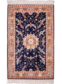 Chinese Silk Rug 123x78cm - Oriental Rug – product image