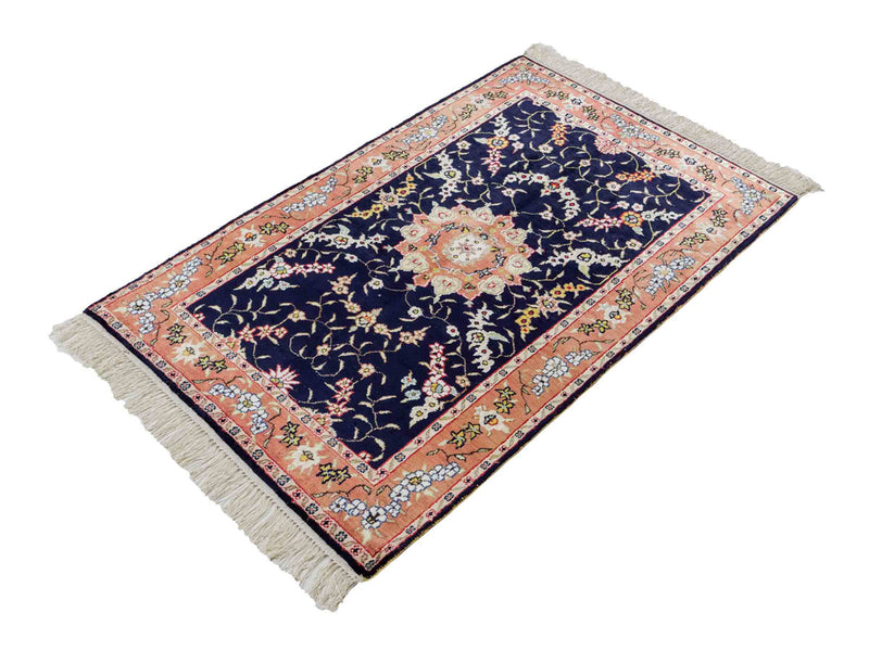 Chinese Silk Rug 123x78cm - Oriental Rug
