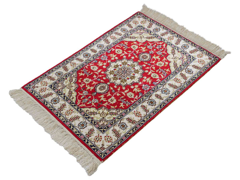 China Seide Teppich 89x60cm - Orientteppich