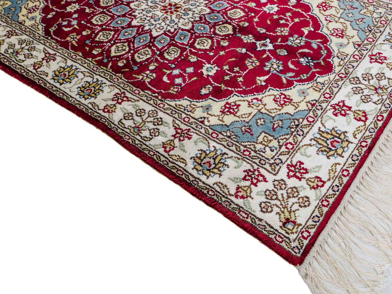 Chinese Silk Rug 87x56cm - Oriental Rug
