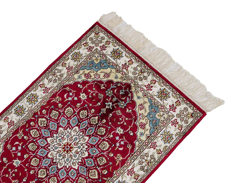 Chinese Silk Rug 87x56cm - Oriental Rug
