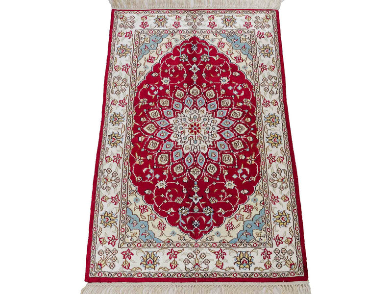Chinese Silk Rug 87x56cm - Oriental Rug