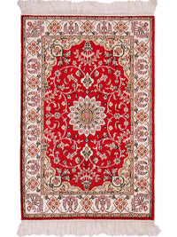 Chinese Silk Rug 91x62cm - Oriental Rug – product image