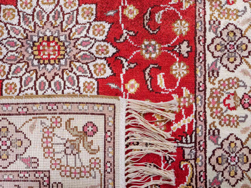 China Seide Rug 92x60cm - Oriental Rug