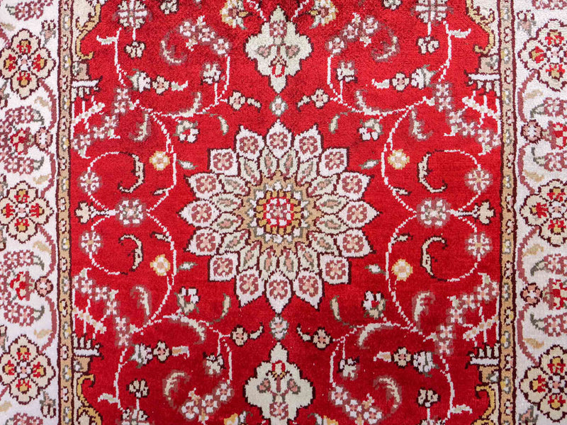Chinese Silk Rug 90x62cm - Oriental Rug