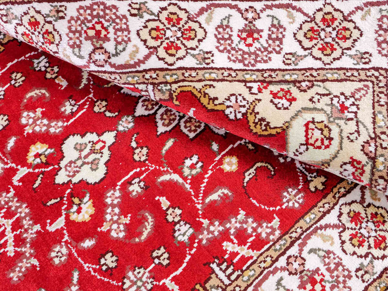 Chinese Silk Rug 90x62cm - Oriental Rug