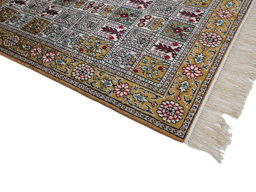 Chinese Silk Rug 93x63cm - Oriental Rug