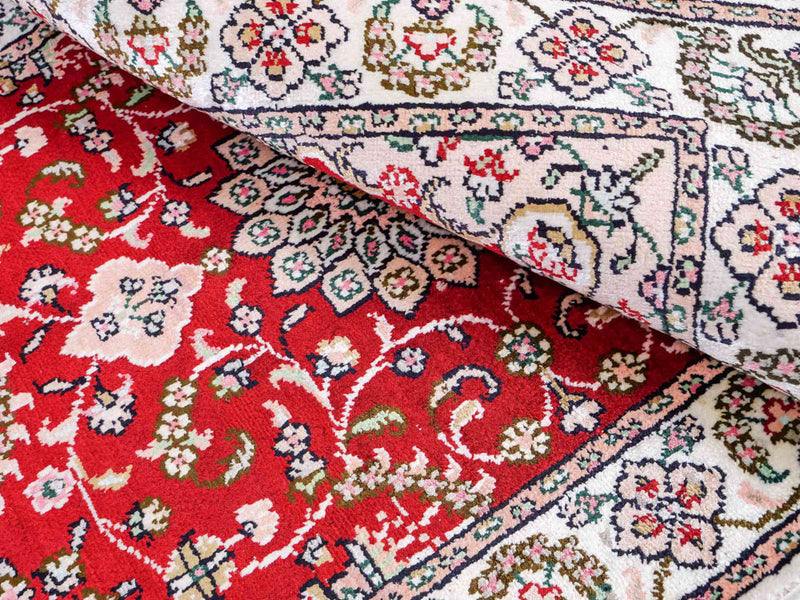 Chinese Silk Rug 89x62cm - Oriental Rug