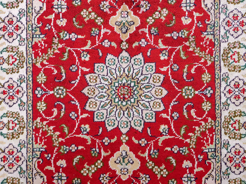Chinese Silk Rug 89x62cm - Oriental Rug