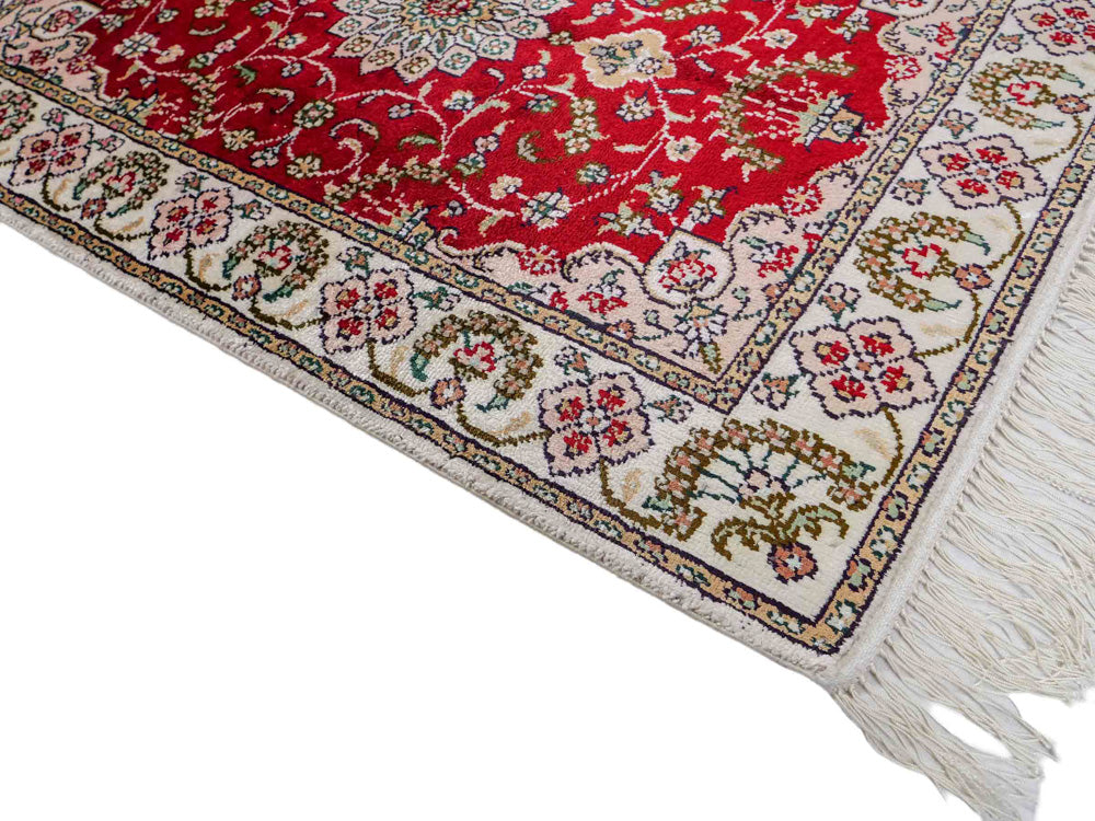 Chinese Silk Rug 89x62cm - Oriental Rug