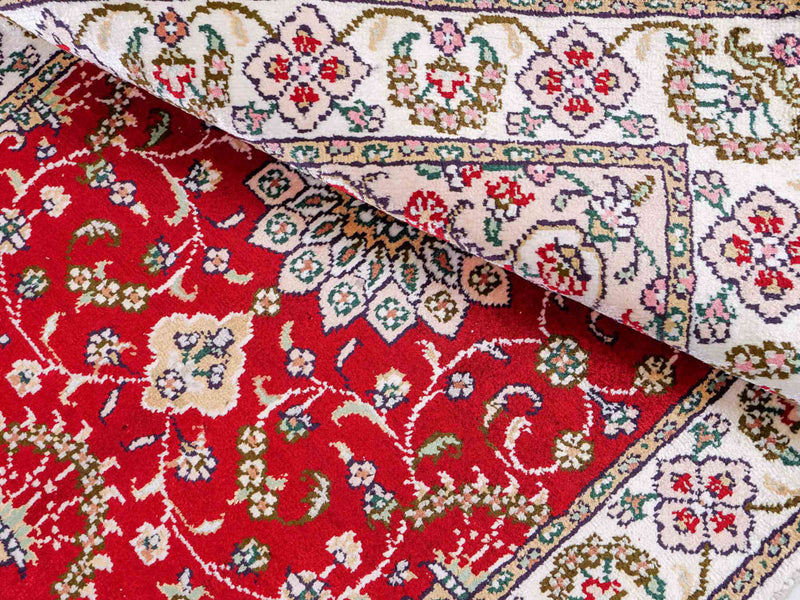 Chinese Silk Rug 89x62cm - Oriental Rug