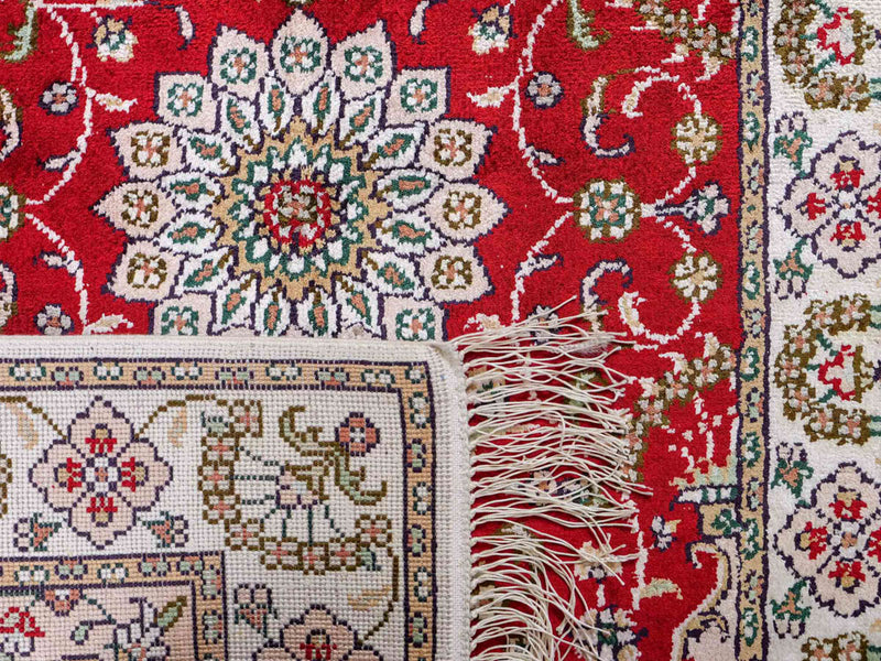 Chinese Silk Rug 89x62cm - Oriental Rug