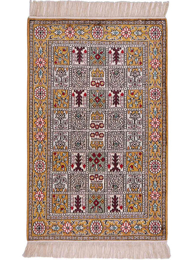 Chinese Silk Rug 64x92cm - Oriental Rug