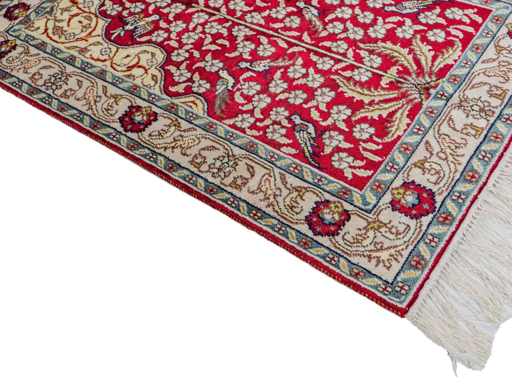 China Seide Teppich 87x58cm - Orientteppich