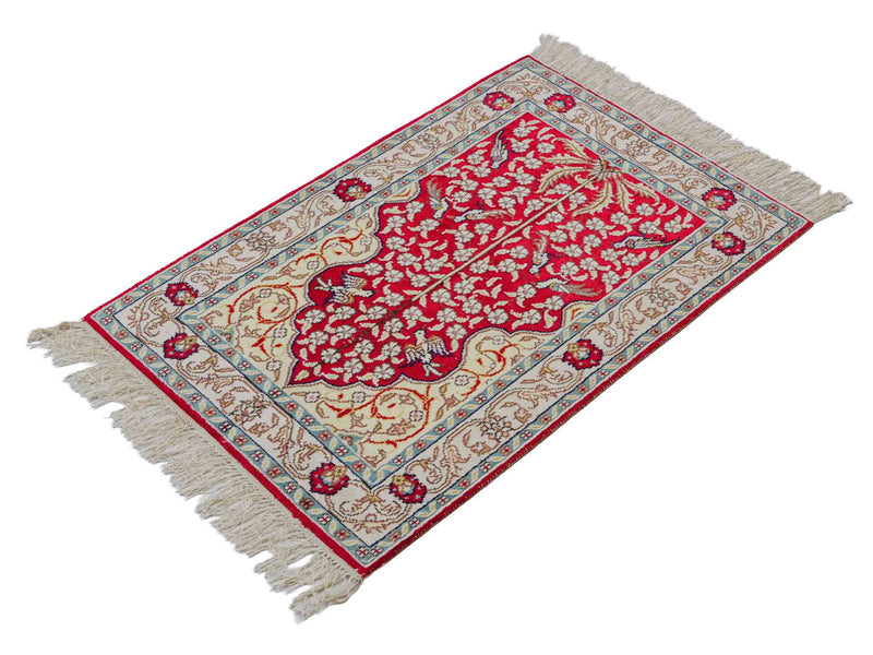 China Seide Teppich 87x58cm - Orientteppich