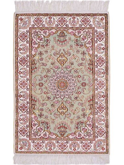 Chinese Silk Rug 63x93cm - Oriental Rug