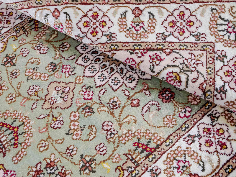 Chinese Silk Rug 92x63cm - Oriental Rug