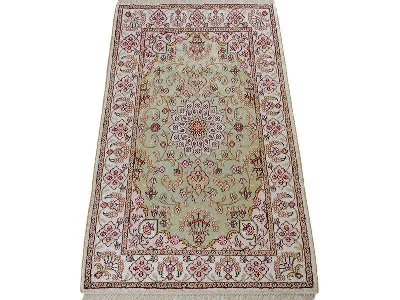 Chinese Silk Rug 92x63cm - Oriental Rug