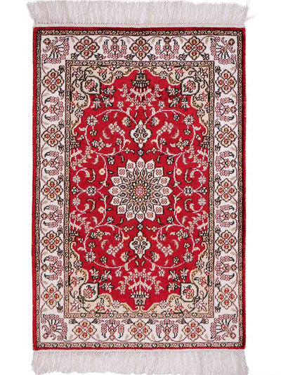 Chinese Silk Rug 62x91cm - Oriental Rug