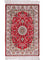 Silk Rug - Chinese Silk - 91 x 62 cm - red