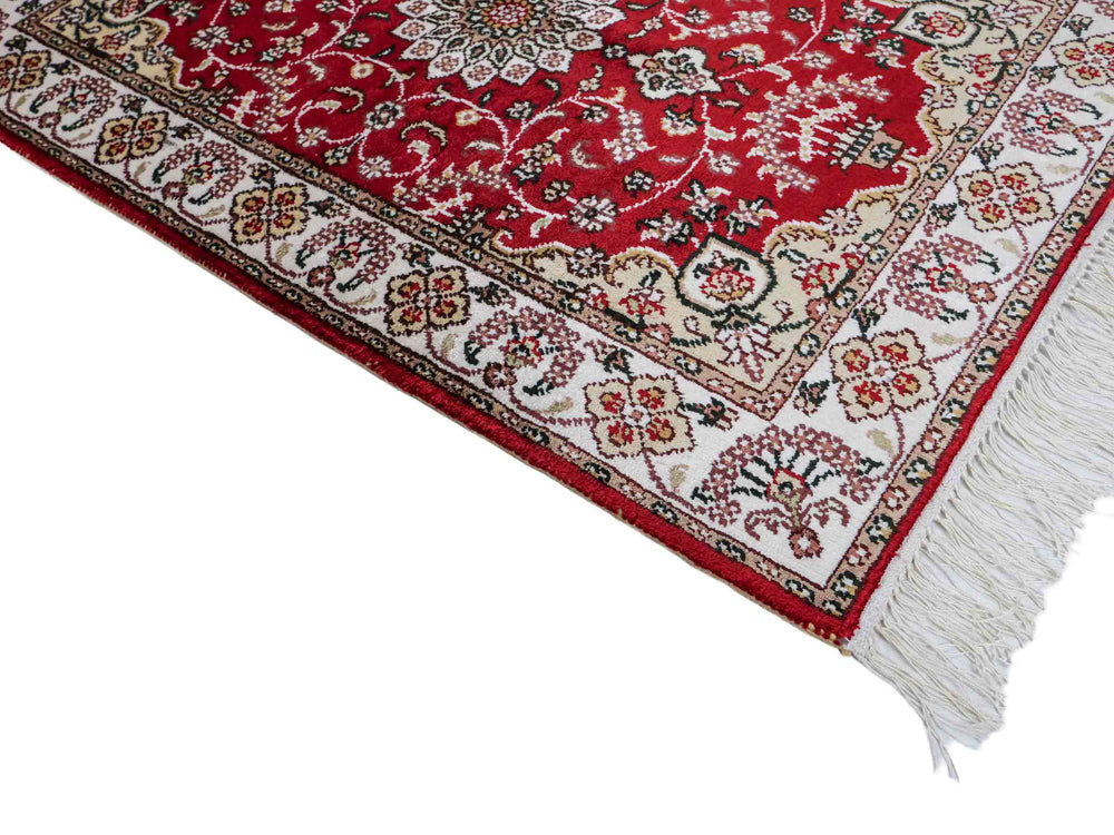 Silk Rug - Chinese Silk - 91 x 62 cm - red