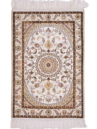 Chinese Silk Rug 89x61cm - Oriental Rug – product image