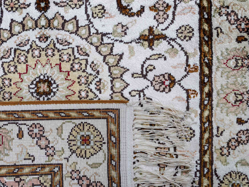 Chinese Silk Rug 89x61cm - Oriental Rug