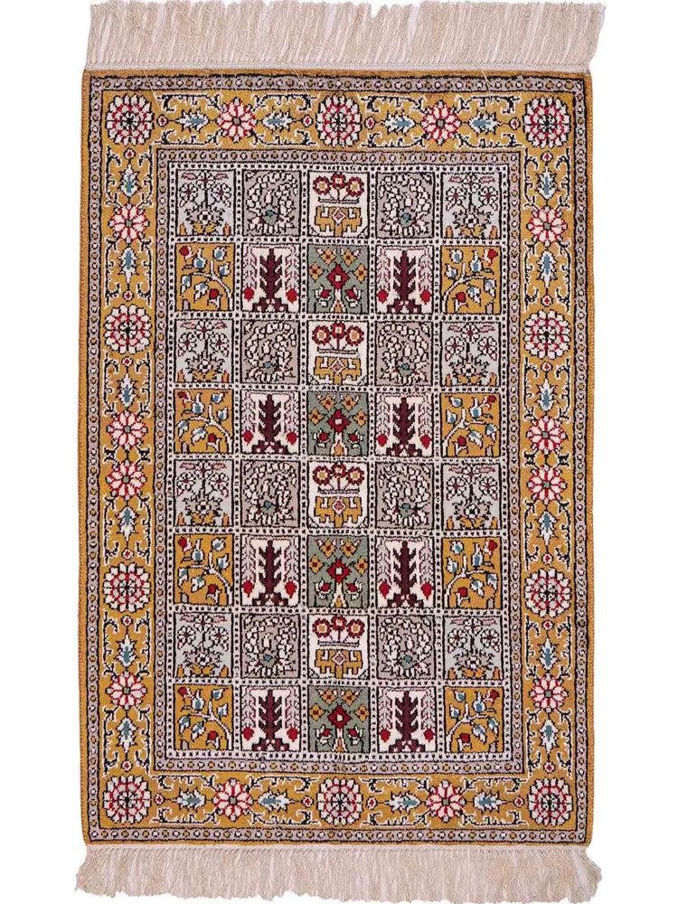 China Seide Teppich 92x63cm - Orientteppich