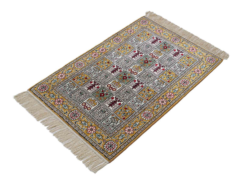 China Seide Teppich 92x63cm - Orientteppich