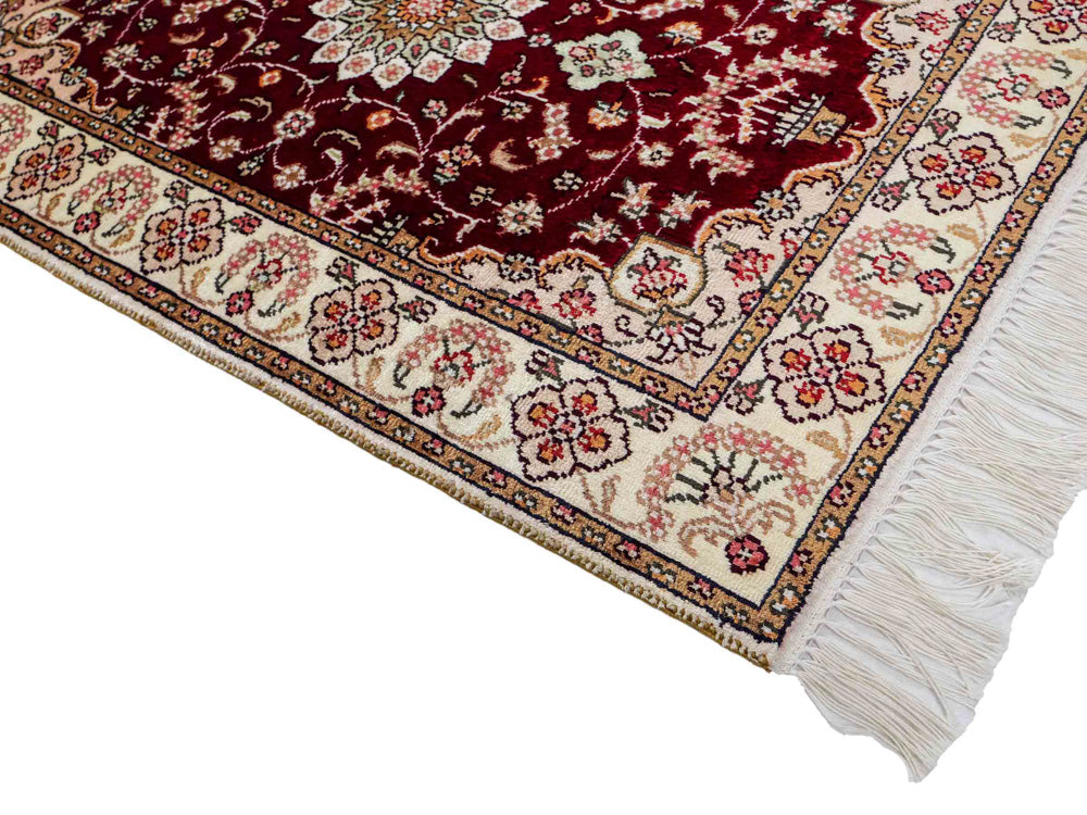 Chinese Silk Rug 90x63cm - Oriental Rug