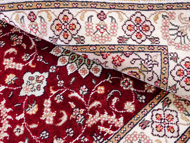 Chinese Silk Rug 90x63cm - Oriental Rug