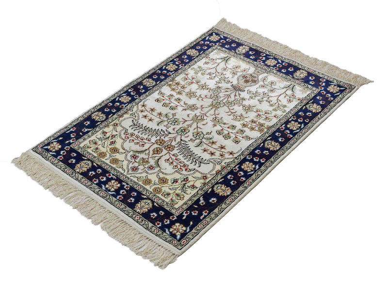 Chinese Silk Rug 90x62cm - Oriental Rug