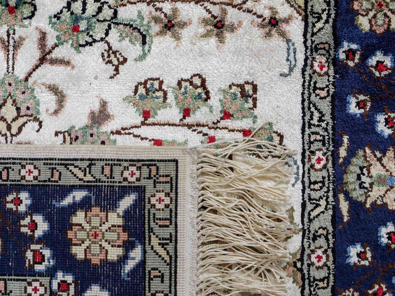 Chinese Silk Rug 90x62cm - Oriental Rug