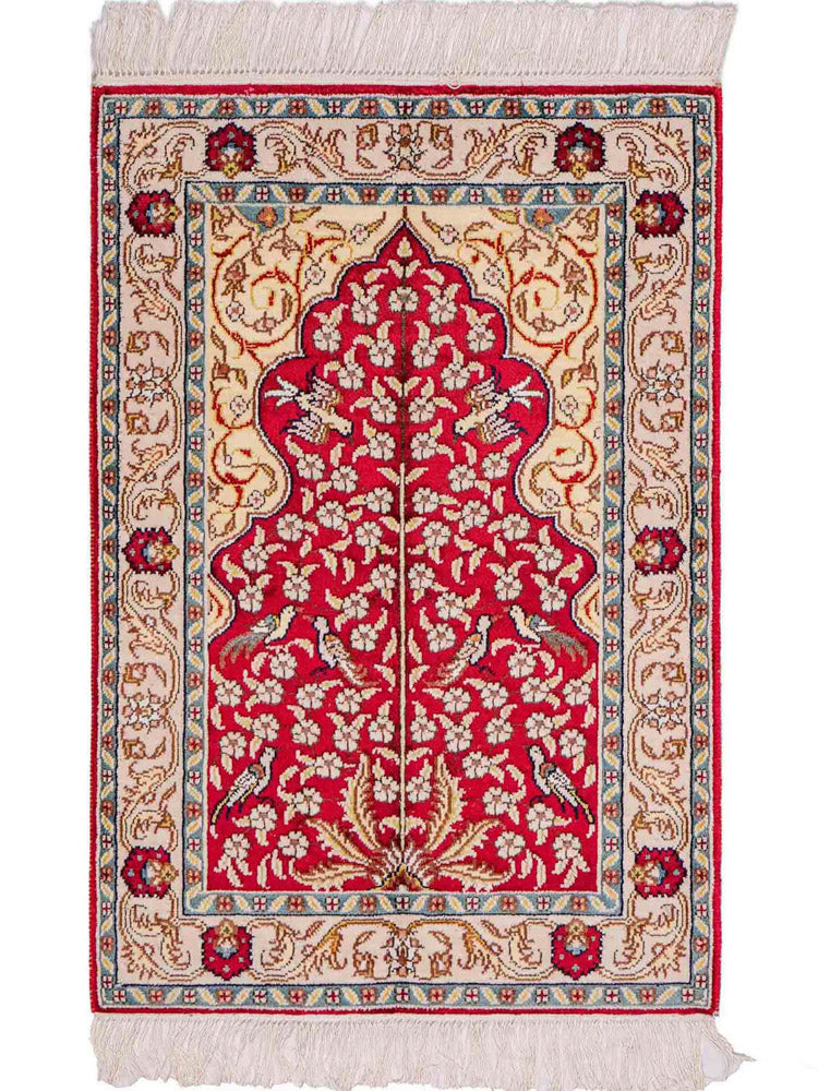 China Seide Teppich 89x58cm - Orientteppich