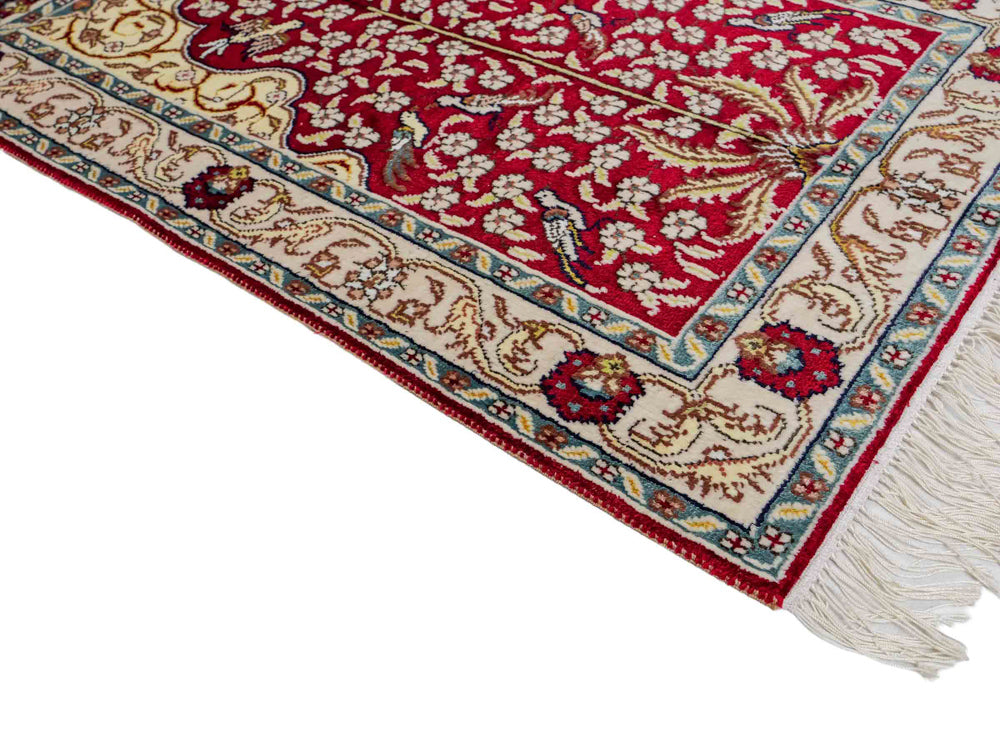 China Seide Teppich 89x58cm - Orientteppich