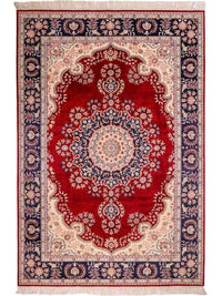 Chinese Silk Rug 186x121cm - Oriental Rug – product image