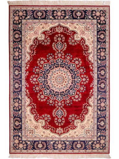 Chinese Silk Rug 121x186cm - Oriental Rug
