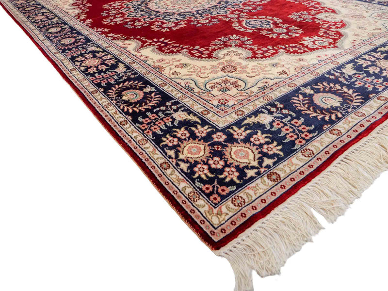 Chinese Silk Rug 186x121cm - Oriental Rug