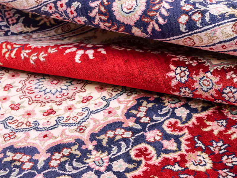 Chinese Silk Rug 186x121cm - Oriental Rug