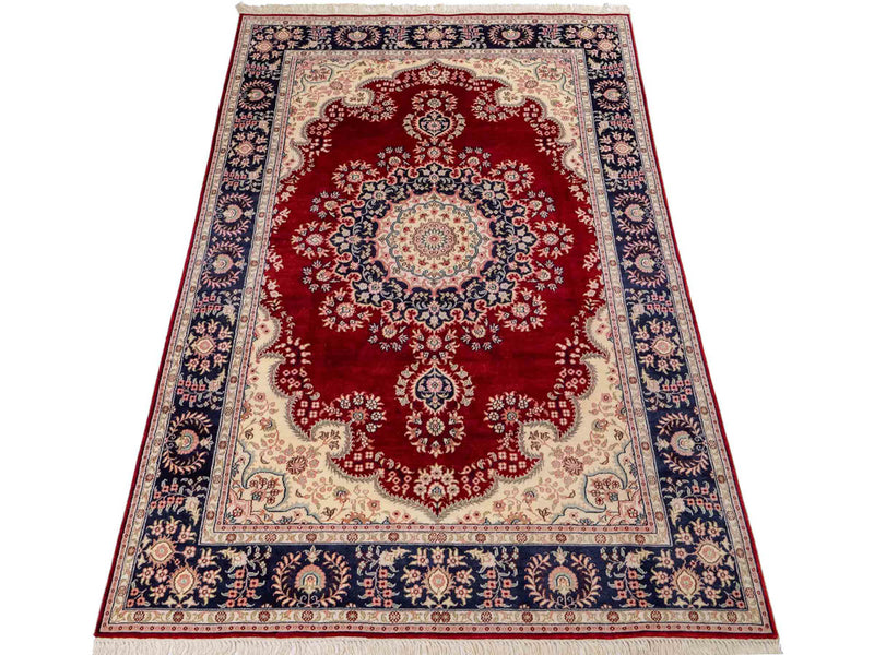 Chinese Silk Rug 186x121cm - Oriental Rug