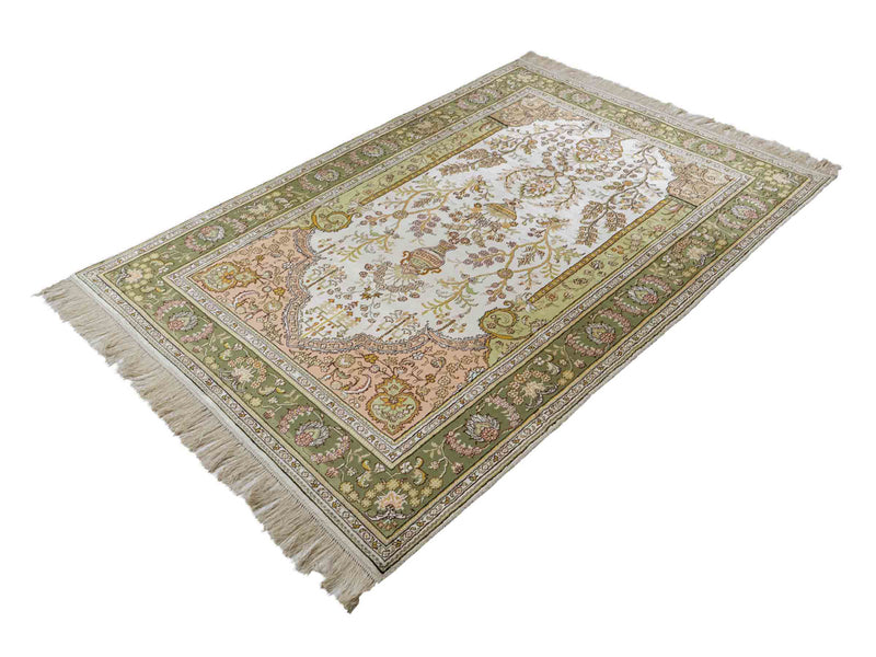 Chinese Silk Rug 181x123cm - Oriental Rug
